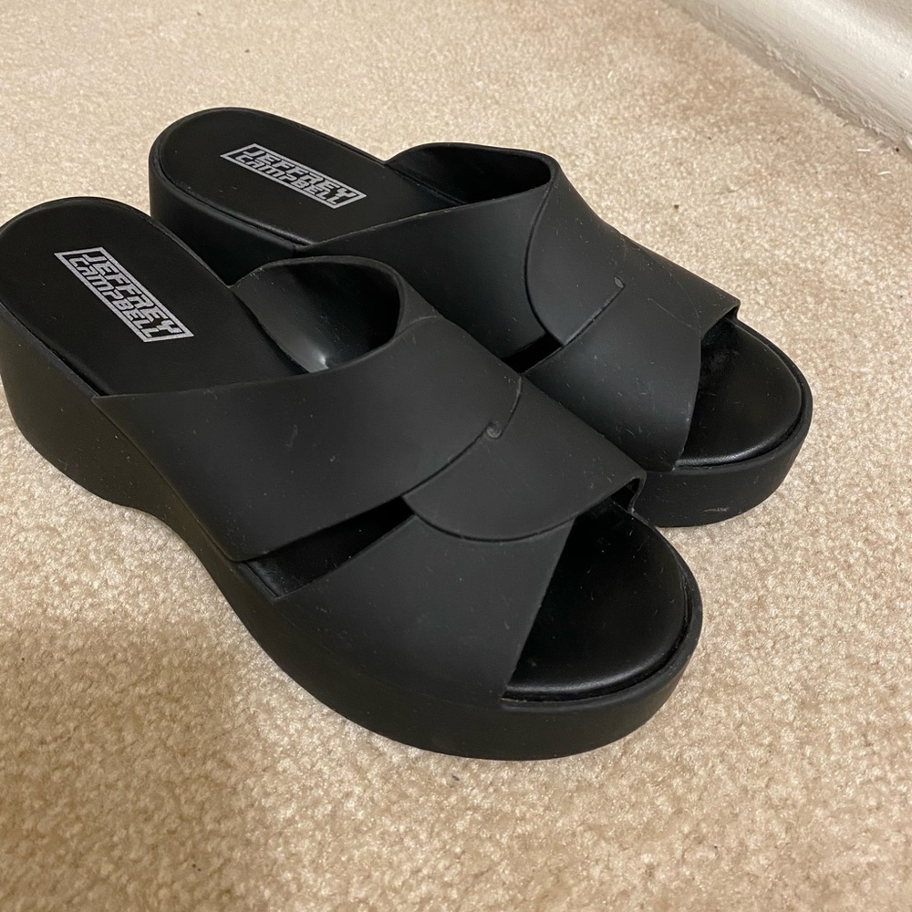 Jeffrey Campbell platform sandals
